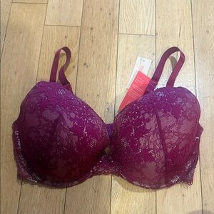 Third love Underwire Bra in Burgundy